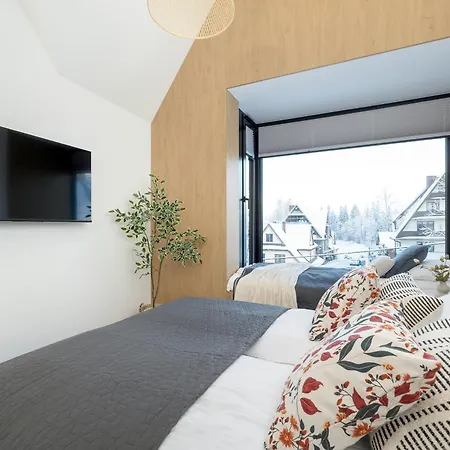 Apartment Prestizowe Goralskie W Sercu Zakopanego & Parking By Renters *